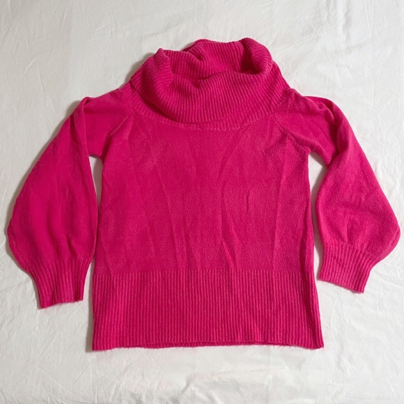 Vine & Love Pink Turtleneck Sweater - Picture 3 of 6